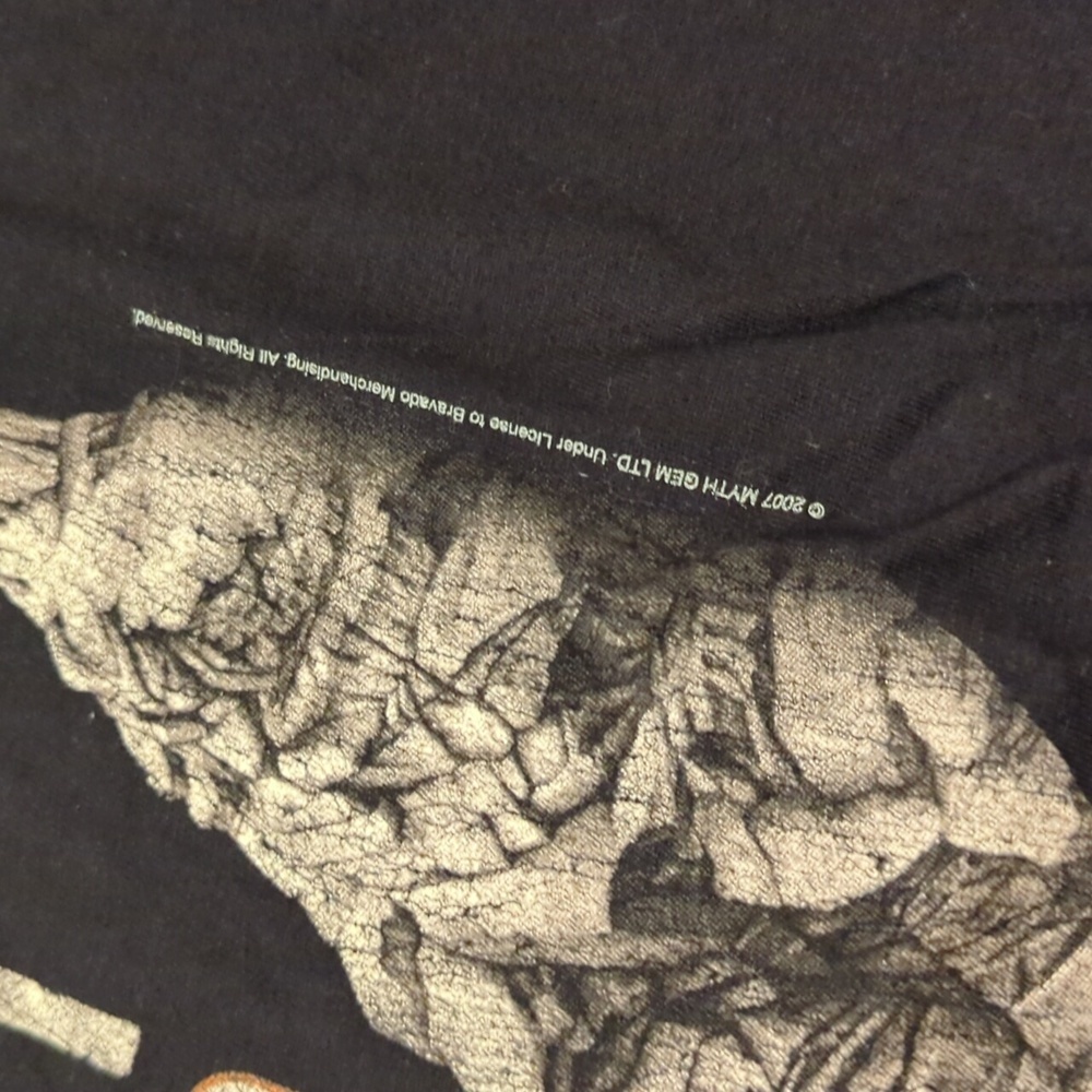 Led Zeppelin World Tour 1971 Black T-Shirt - Picture 4 of 7